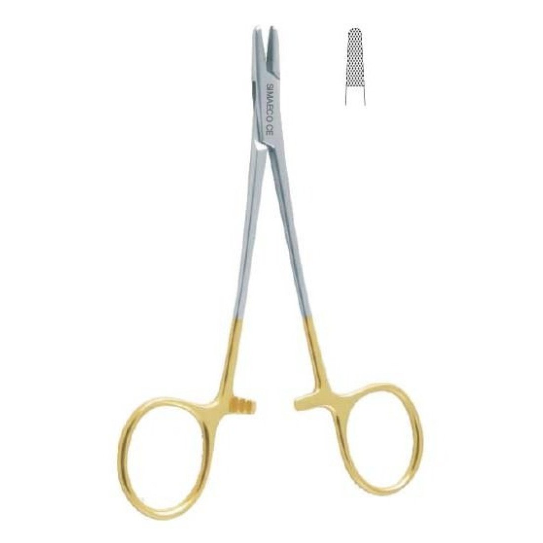 DERF T/C NEEDLE HOLDER 12CM